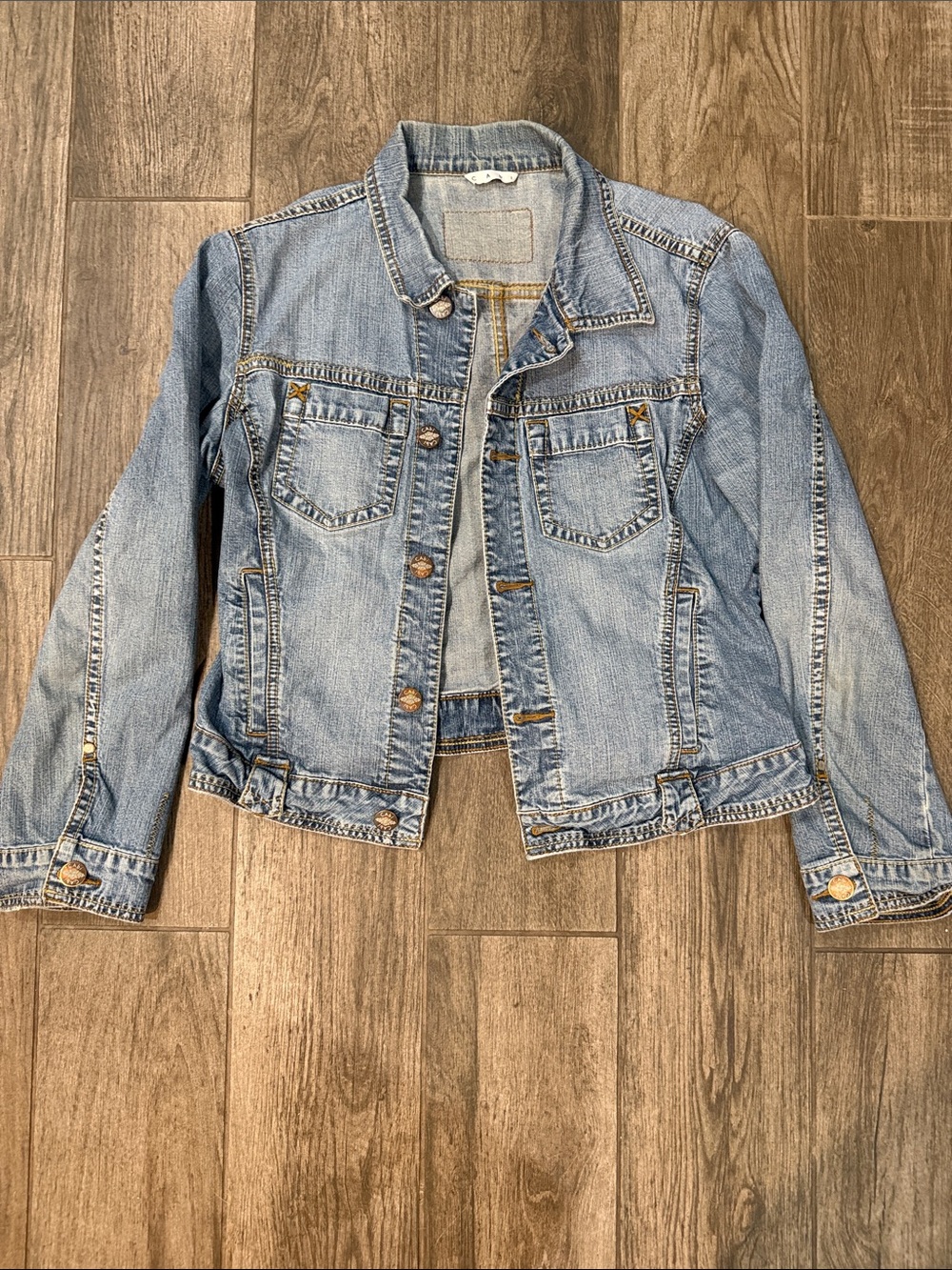 CAbi Light Blue Denim Trucker Jacket